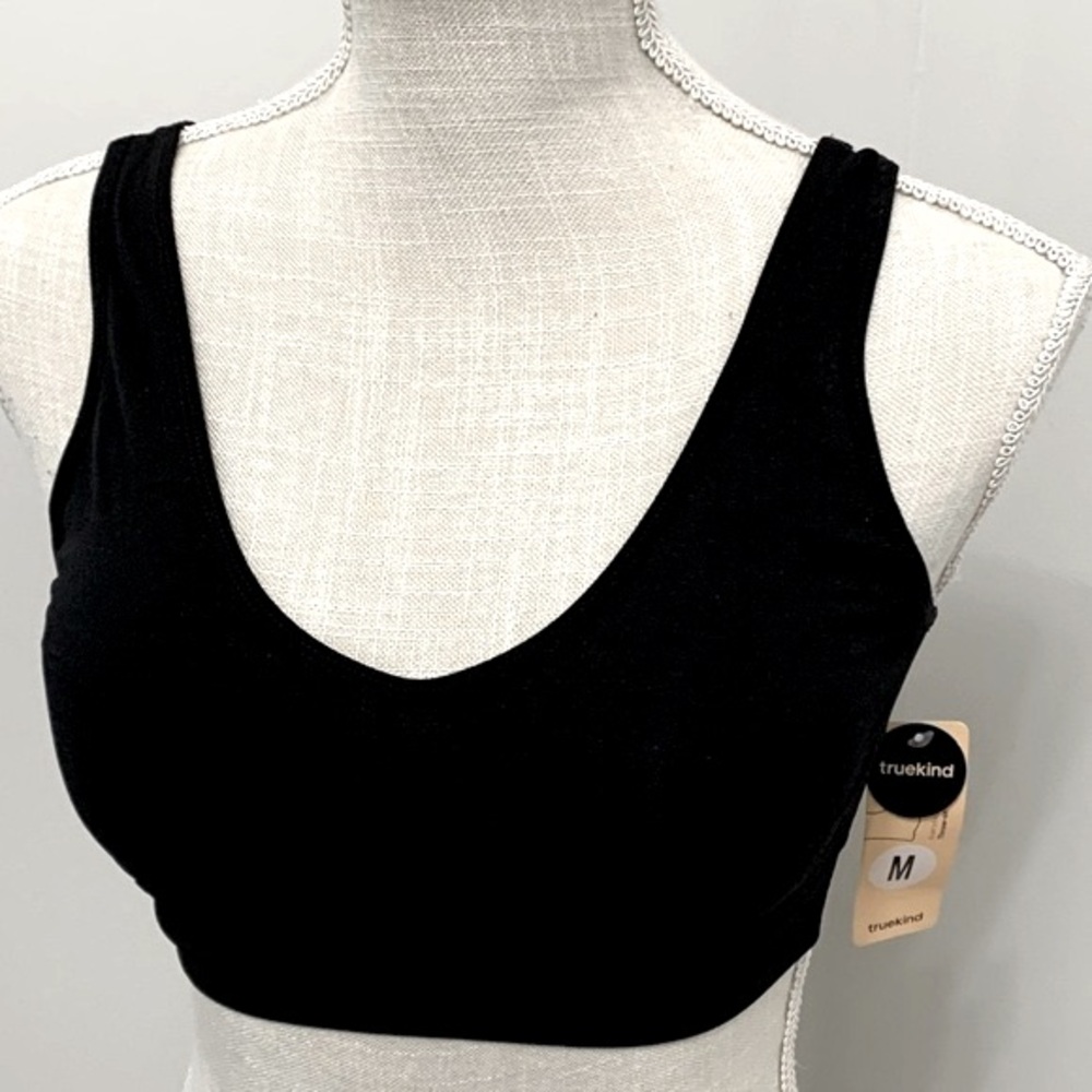 Truekind Wireless Bralette Black EUC M